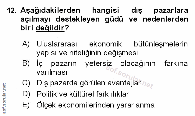 Soru 12