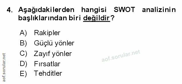 Soru 4