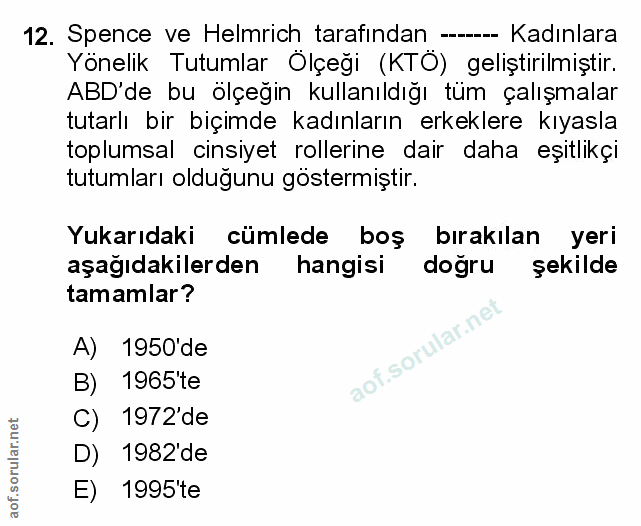 Soru 12