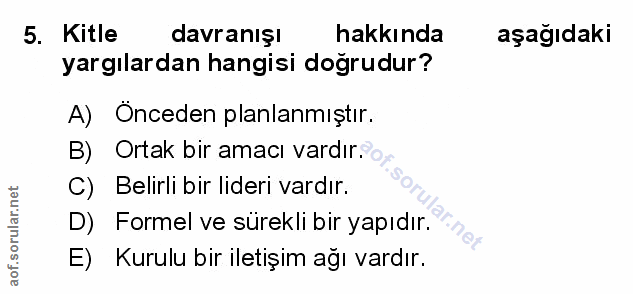 Soru 5