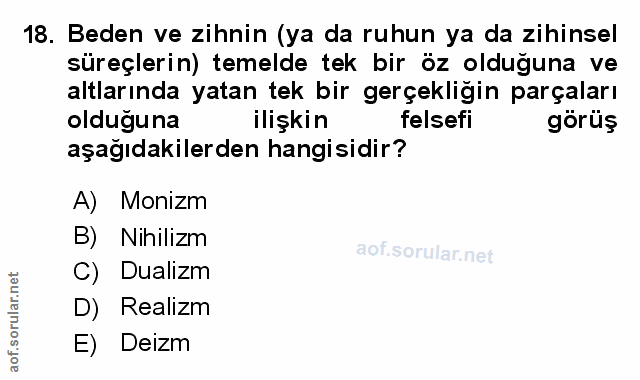 Soru 18