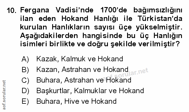 Soru 10