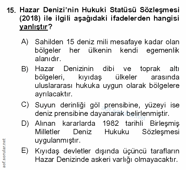 Soru 15