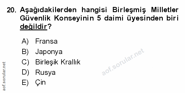 Soru 20
