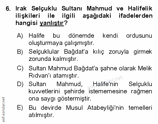 Soru 6