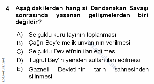 Soru 4