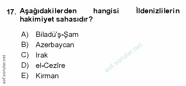 Soru 17