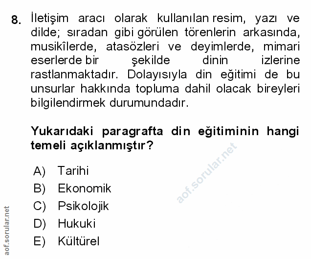 Soru 8