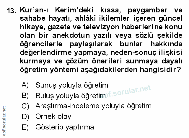 Soru 13