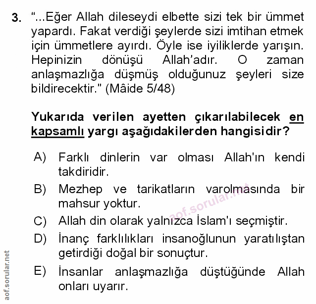 Soru 3