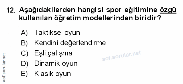 Soru 12