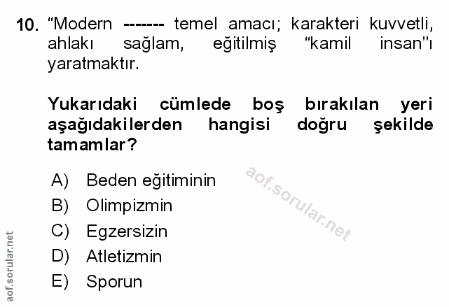 Soru 10