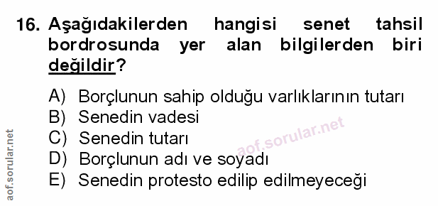 Soru 16