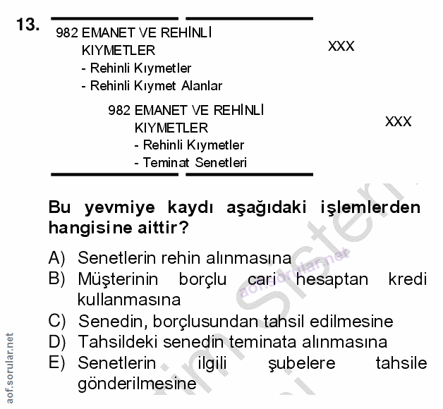 Soru 13