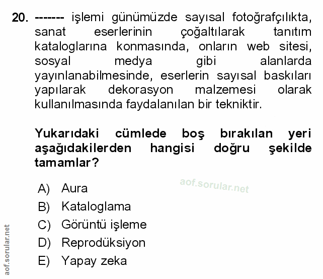 Soru 20