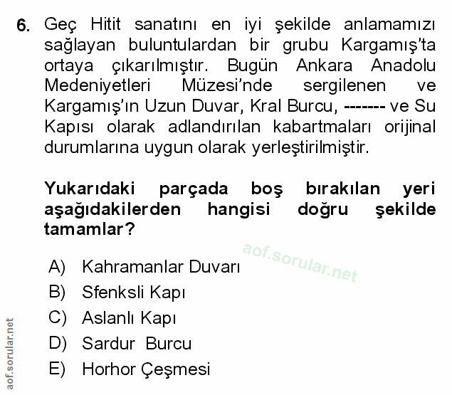 Soru 6
