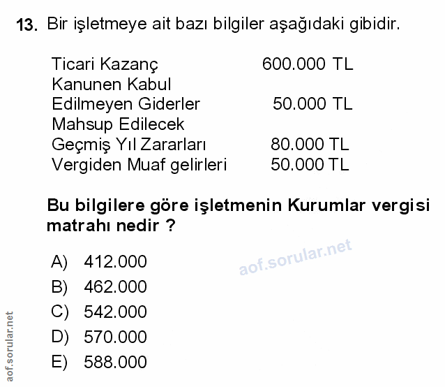 Soru 13