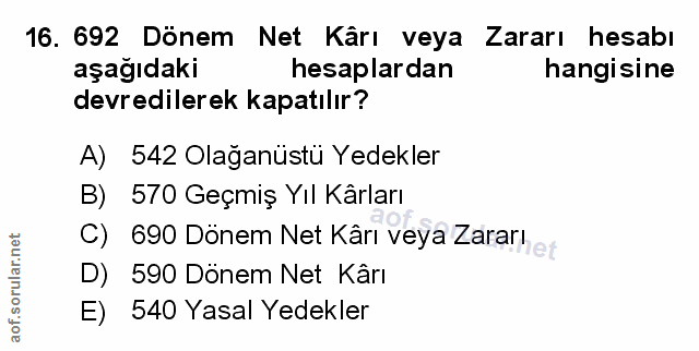 Soru 16