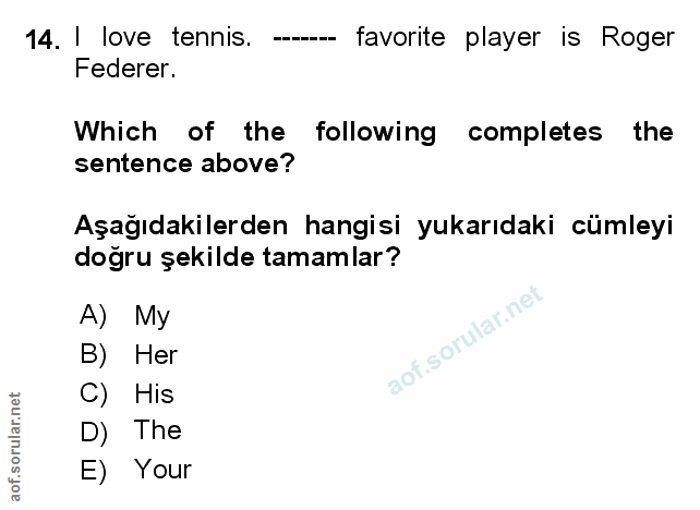 Soru 14
