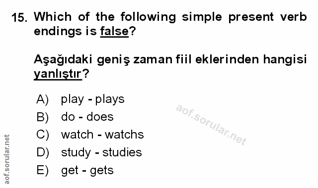 Soru 15