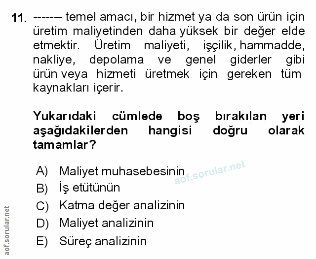 Soru 11