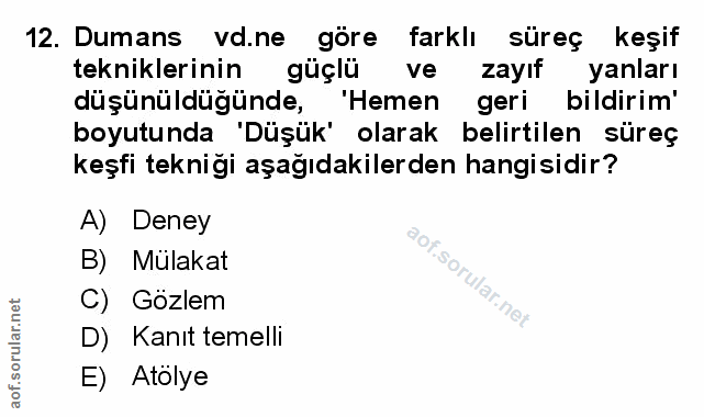 Soru 12