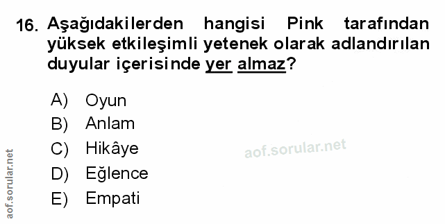 Soru 16