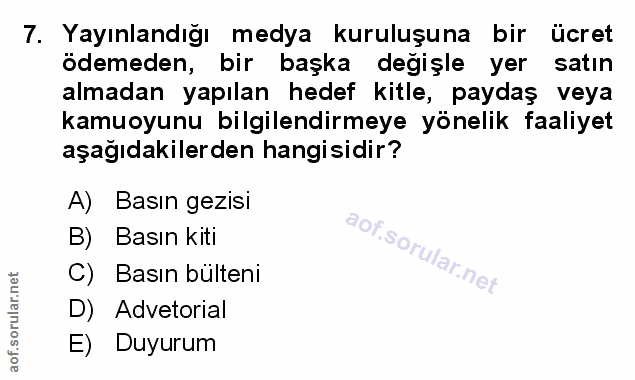 Soru 7