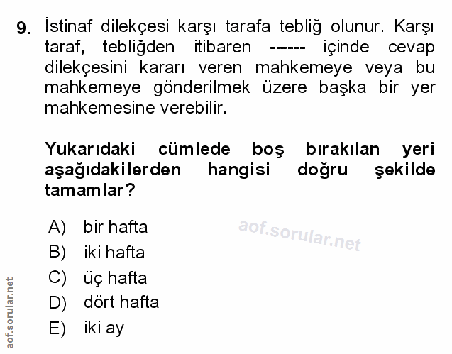 Soru 9