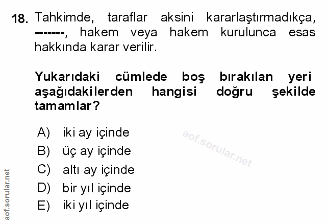 Soru 18