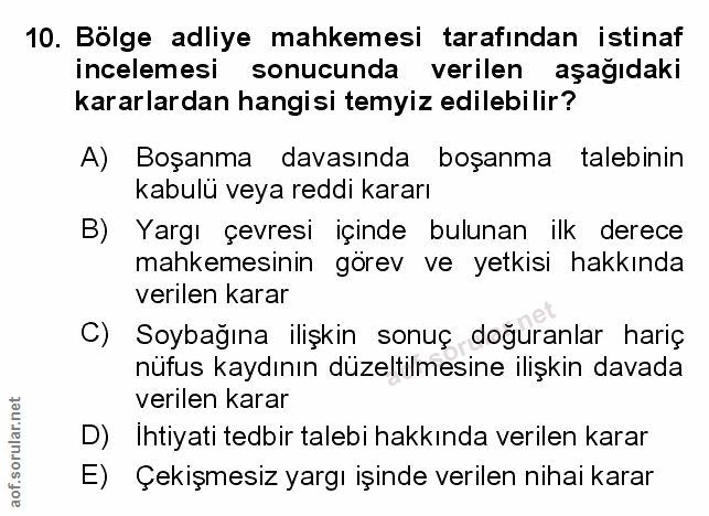 Soru 10