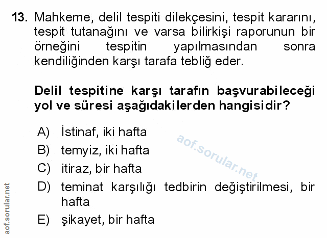 Soru 13