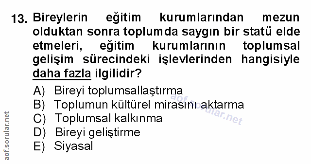 Soru 13