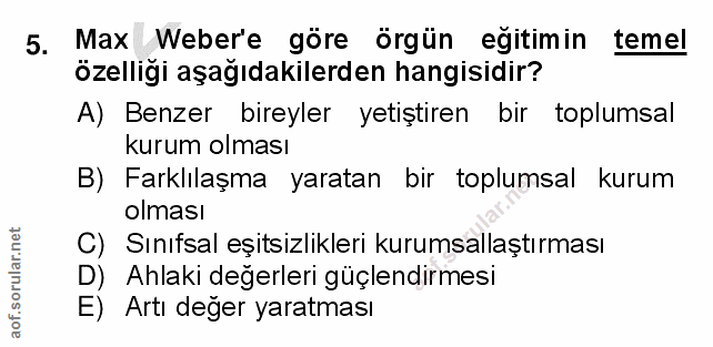 Soru 5