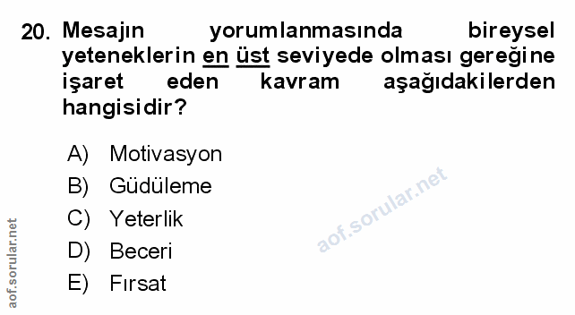 Soru 20