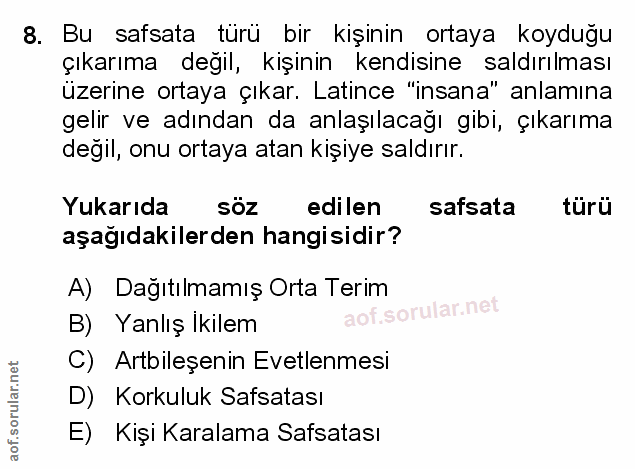 Soru 8