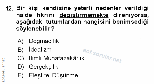 Soru 12