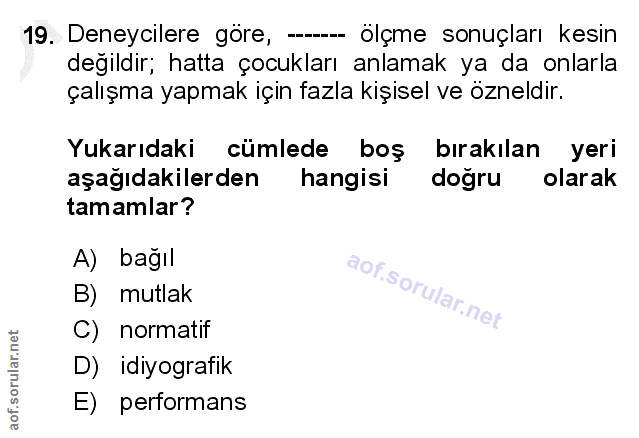 Soru 19