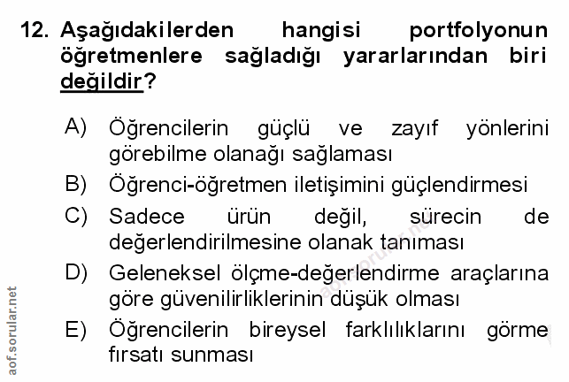 Soru 12