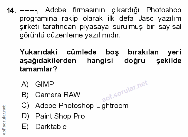 Soru 14