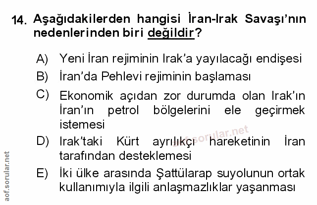 Soru 14