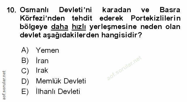 Soru 10