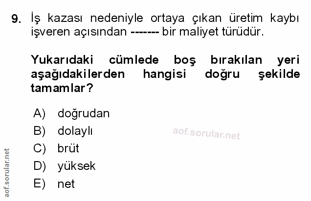 Soru 9