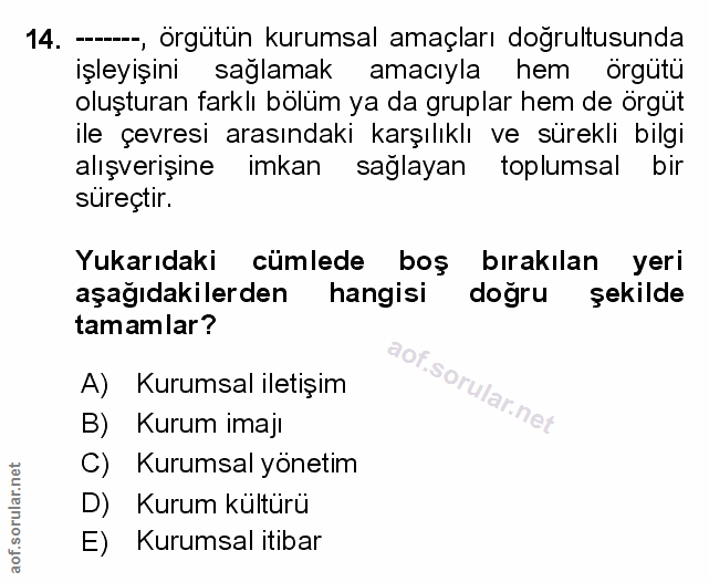 Soru 14