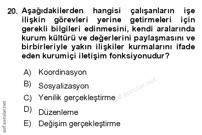 Soru 20