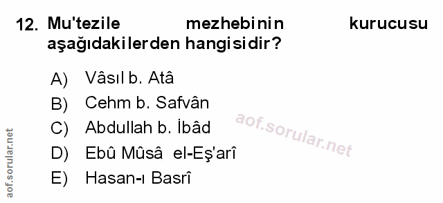 Soru 12