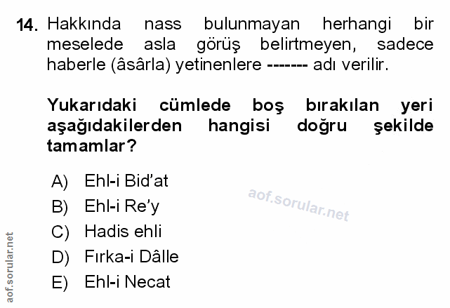 Soru 14