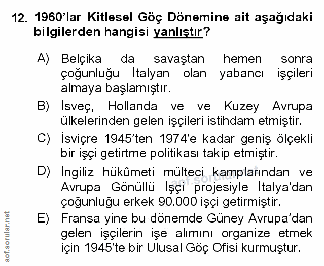 Soru 12