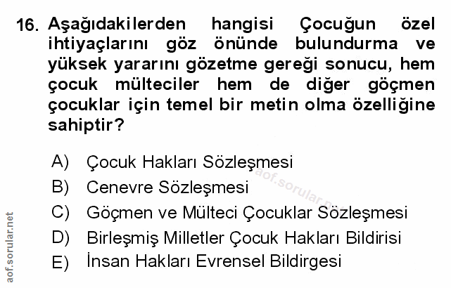 Soru 16