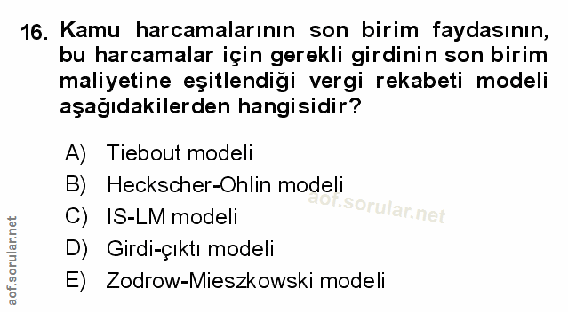 Soru 16